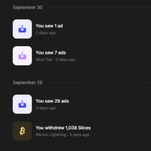 Slice Bitcoin Lightning